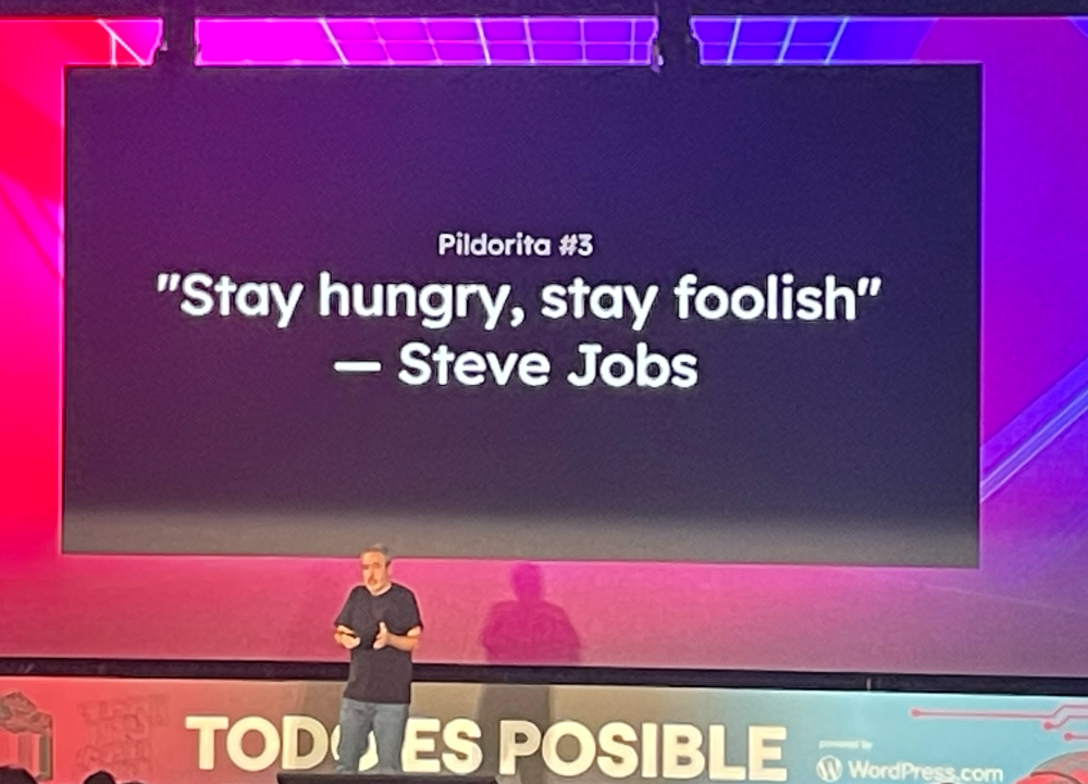 Stay Hungry, Stay foolish